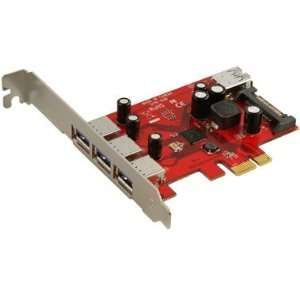 Port SuperSpeed USB 3.0 PCI Express (x1) (3x Ext + 1x Int) with 15 pin 