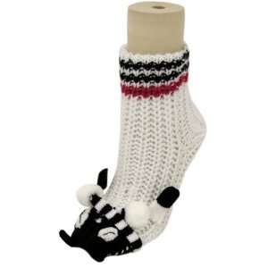  Panda Bear Non Skid 3D Animal Slipper Socks With Grips 