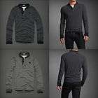 Abercrombie and Fitch Mens Moody Pond Henley   Retail $80