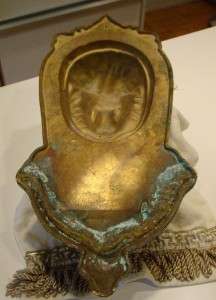   Lion’s Head Wall Plaque Sconce Vase Lavabo Water Well 20 lbs, 21