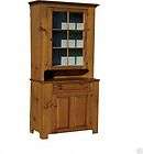   HUTCH STEP BACK CUPBOARD EARLY AMERICAN ANTIQUE REPRODUCTION STEPBACK