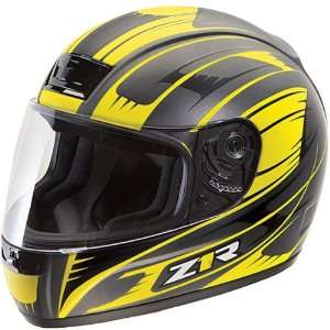 Z1R Phantom Avenger Adult Street Racing Motorcycle Helmet   Matte Gray 