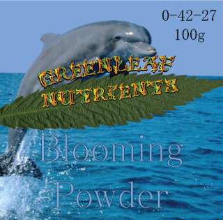 Blooming Powder Garden & More Nutrients shooting house  