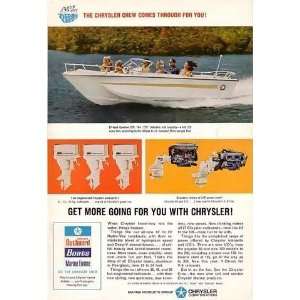   17 Foot Courier 229 Boat & Outboards Print Ad (15511)