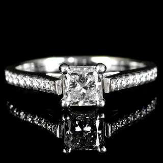 Scott Kay Mounting   Solitaire with Accent Engagement Ring   1.06 CTTW 