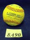 vintage offical ball rawlings midwest league george spelius mechanical 