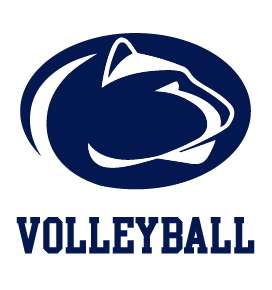 PENN STATE NITTANY LIONS VOLLEYBALL clear vinyl decal sticker car 