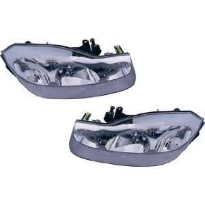   Coupe Passenger/Driver Lamp Assembly Headlight 2 pc Pair Automotive