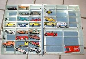    80s Vintage Hot Wheel cars and collector case & One red line  