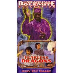  Fearless Dragons [VHS] Shaolin Dolemite Collection Movies & TV