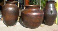 LARGE MEXICAN HAMMERED COPPER VASE ***NEW***  