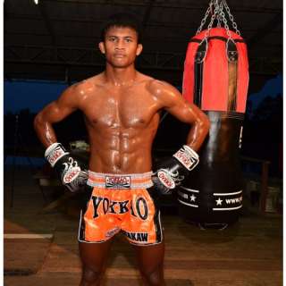 The most requested Muay Thai Boxing Shorts of the moment worn by the 
