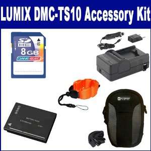  Panasonic Lumix DMC TS10 Digital Camera Accessory Kit 