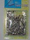 200 PACK OF SMALL CRAFT SAFTEY SAFETY PINS PIN STERLING  