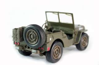 NEW RAY JEEP WILLYS MILITARY DIE CAST MODEL 1/32 NEW  