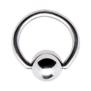  18 Gauge Steel Bcr Captive Ring 1/4 Inches 4mm Jewelry