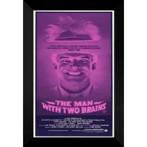 The Man With Two Brains 27x40 FRAMED Movie Poster   A  