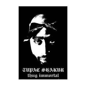 2PAC Thug Immortal Music Poster 