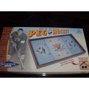  Old School Peg Hockey Set Toys & Games