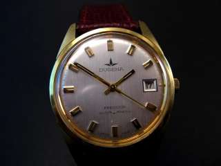 Stunning Rare DUGENA PRECISION HELVETIA 861 AUTOMATIC Vintage Mens 