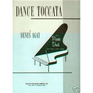  Dance Toccata for Piano Duet Denes Agay Books