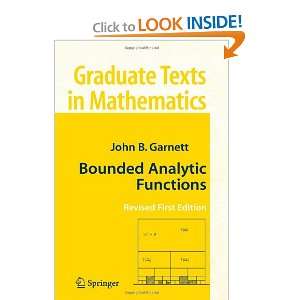  Bounded Analytic Functions (Graduate Texts in Mathematics 