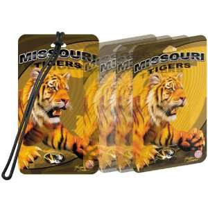  Missouri Tigers 3D Luggage Tag