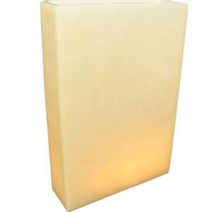  5x15x24 Wide Wax Luminary Candle