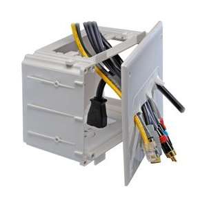   MEDIA BOX WHITE (Home Automation / Wall Plates  Modular) Electronics