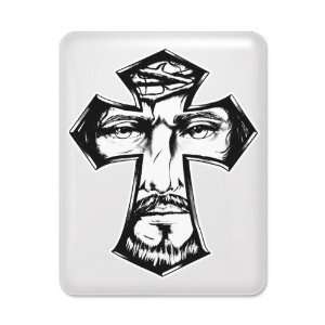  iPad Case White Jesus Christ in Cross 