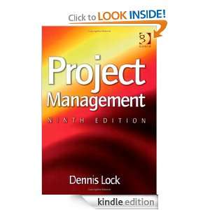 Project Management Dennis Lock  Kindle Store