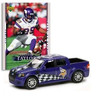  Minnesota Vikings Chester Taylor (Purple Car) 2007 Upper 