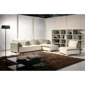  Italian Leather Sectional Sofa Set   Eve Leather Sectional 