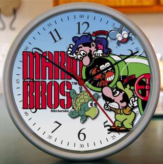 Mario Bros. Arcade Wall Clock  