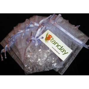    Tanday 60 Orchid/Lavender Organza Gift Bags 3x4 
