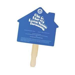  33012    Stock Shaped Hand Fans House House