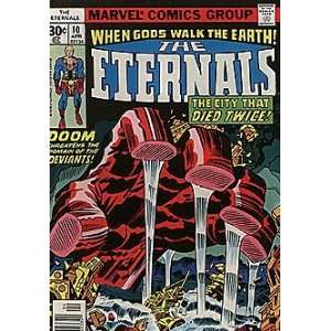  Eternals (1976 series) #10 Marvel Books