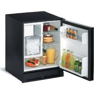   Marine / Rv Refrigerator With Ice Maker   Black