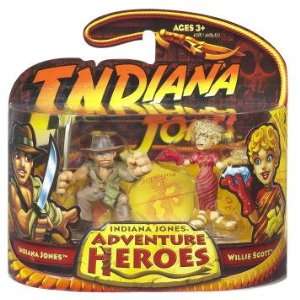   Jones Adventure Heroes   Indiana Jones and Willie Scott Toys & Games