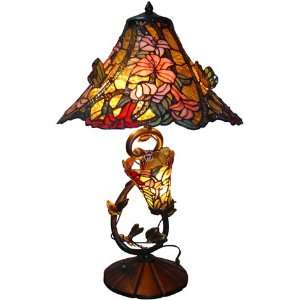  1908 Studios TF1602353 Tiffanny Style 3D Butterfly Lamp 