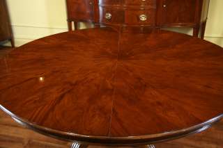 56 Round to Oval Ralph Lauren Henredon Dining Table  