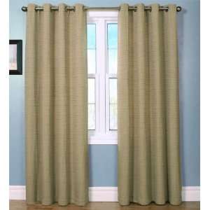 Taupe Cite Grommet Top Curtain Panel 