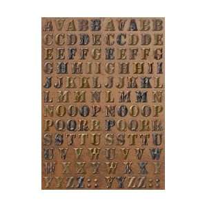   Print Alphabet SAF ST1 103; 6 Items/Order 