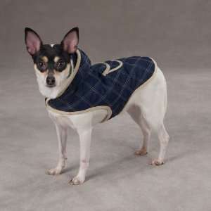  Large Quilted Jacket Blue Dog Coat