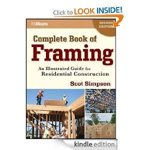 Complete Book of Framing An Illustrated Guide for Residential 