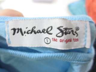 LOT 2 MICHAEL STARS Purple Sleeveless Shirt One Size  