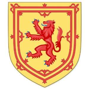  Royal Arms of Scotland Flag car bumper sticker window 