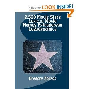  2.560 Movie Stars Lexicon Movie Names Pythagorean 