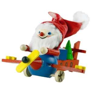  Steinbach Santa in Plane Ornament