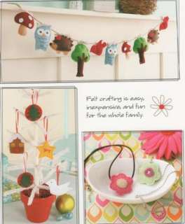 From Felt to Fabulous iPod holder Hair Clips Patterns Ornaments Sewing 